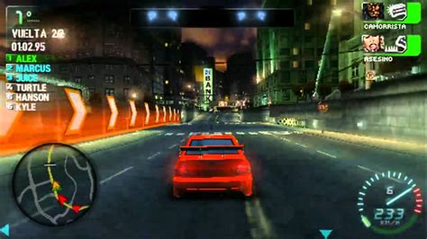 HD Need For Speed Carbon Own The City Gameplay Descarga PSP YouTube