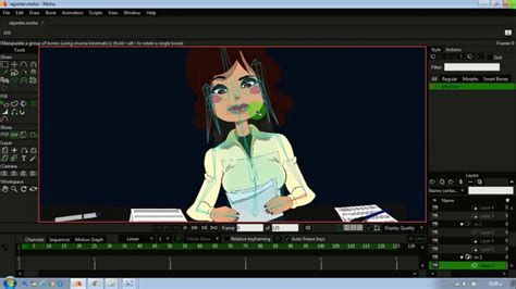 Rigturnanimation Simple Style Moho Work Youtube