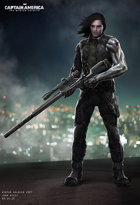 The Concept Art Library — Captain America The Winter Soldier Bucky