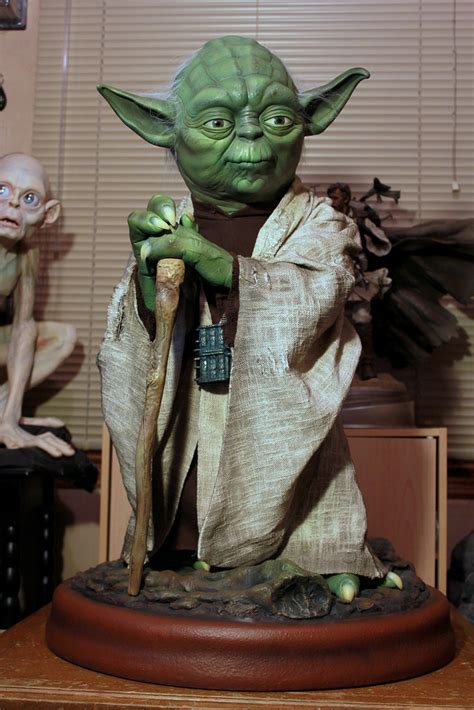 Star Wars Yoda Life Size Figure Page 11 Statue Forum