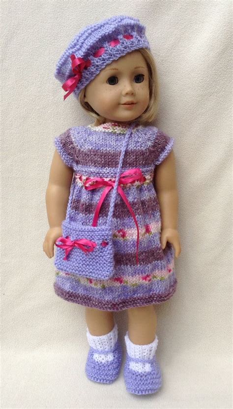 19 Random Dress Set For 18inch Dolls Pdf Knitting By Jacknitss Doll Clothes American Girl