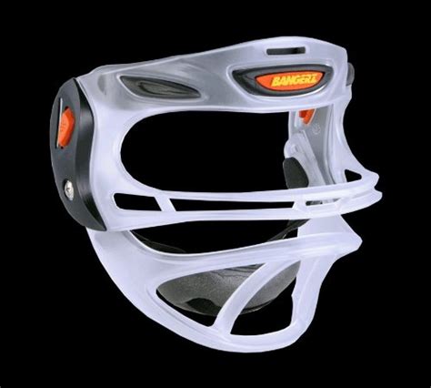 Bangerz Softball Fielders Pitcher Face Guard Protection Mask Clear Hs