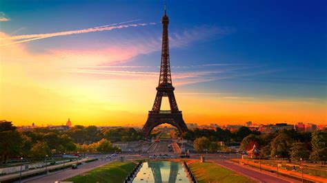 2048x1152 Resolution Paris Eiffel Tower Dawn 2048x1152 Resolution
