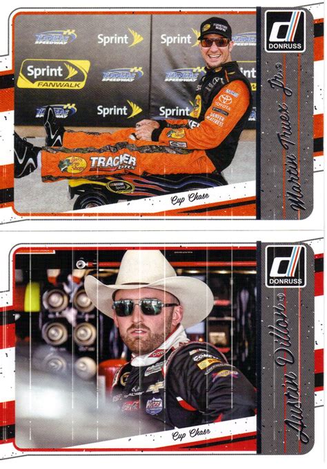 We did not find results for: Nothing If Not Random: 2017 Panini Donruss NASCAR Racing Cards