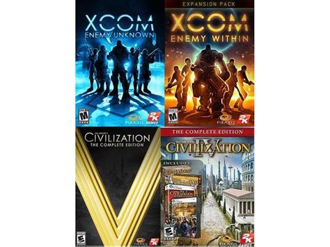 Firaxis Complete Pack (XCOM EU Complete, Civ IV Complete, Civ 5 Complete) [Online Game Codes ...