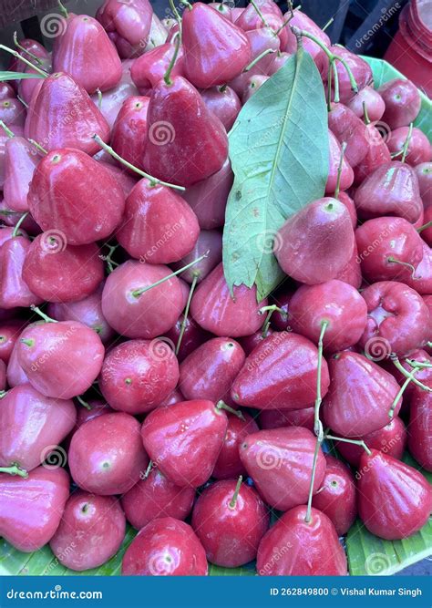 Rose Apple Gulab Jamunwhitered And Mixed Color Variety Wax Apple