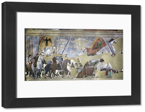 Print Of The Battle Of The Milvian Bridge 312 Ad From The Legend Of