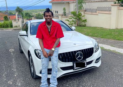 Vybz Karteks Son Likkle Vybz Detained By Police While Driving His Benz