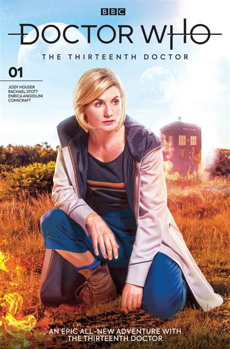 Doctor Who13 Covers Revealed For Jody Houser And Rachael Stotts 13th Doctor Tie In Series