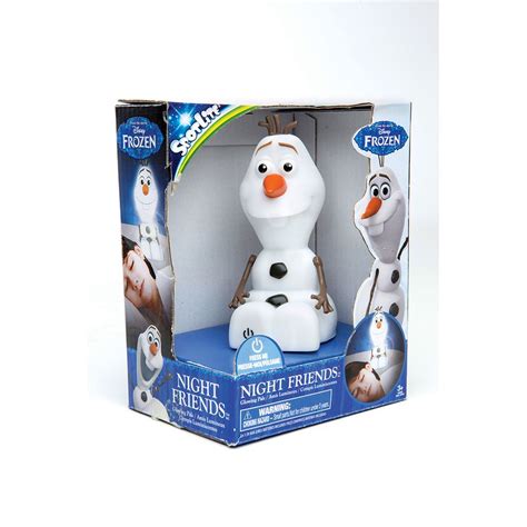 Frozen Olaf Luminoso Vinil Soft Lite Mp Brinquedos