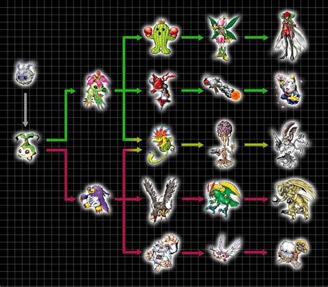 Next order is a complex and initially intimidating mechanic. Digivolution Chart - Yuramon by Chameleon-Veil on ...