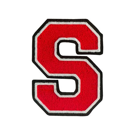 With black meaning terror and fear and the dark red meaning anger. Varsity Letter S Logo - LogoDix