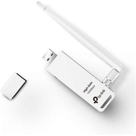 Tp Link Tl Wn722n 150 Mbps High Gain Wireless Usb Adapter White