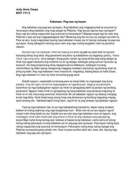 filipino talumpati script docx ang pagkasira ng inang kalikasan the best porn website