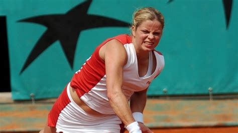 Clijsters Pulls Out Of Us Open Tuneup With Abdominal Injury Tsnca