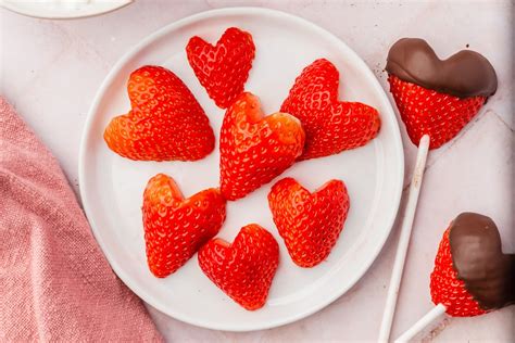 How To Make Heart Shaped Strawberries Completely Christmas