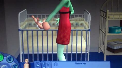 The Sims 2 Alien Abusing Growing Sim Baby Youtube