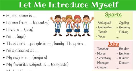 How To Introduce Yourself Confidently Self Introduction Tips Samples Esl