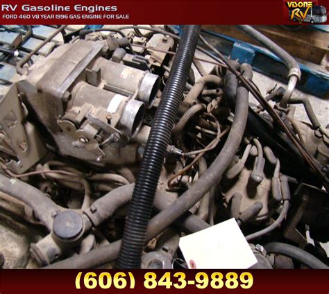 Rv Chassis Parts Ford 460 V8 Year 1996 Gas Engine For Sale Rv Gasoline