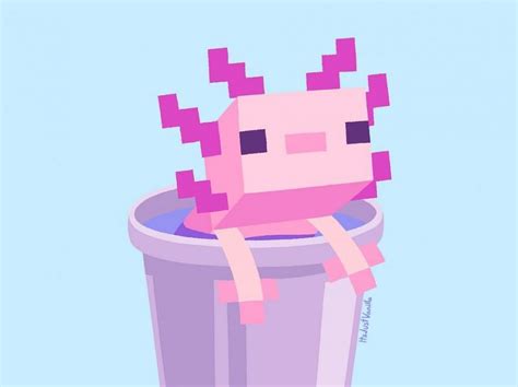 Axolotl Bucket Minecraft