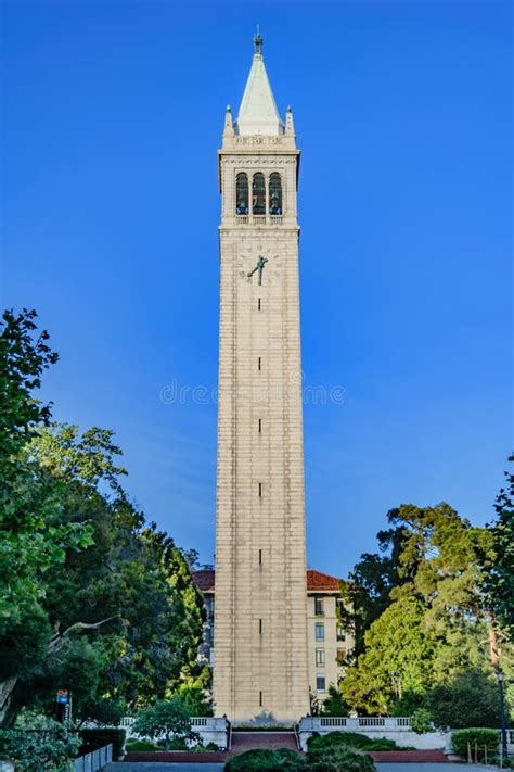 University Of California Berkeley Sather Tower Stock Photo Image Of