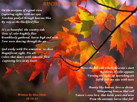 Autumn Leaves God Quotes Quotesgram