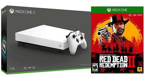Zwei Grad As Rauch Xbox One X Mit Red Dead Redemption 2 Schnell Affe Agent