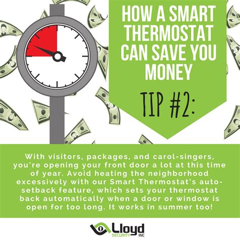 How A Smart Thermostat Can Save You Money Lloyd Security