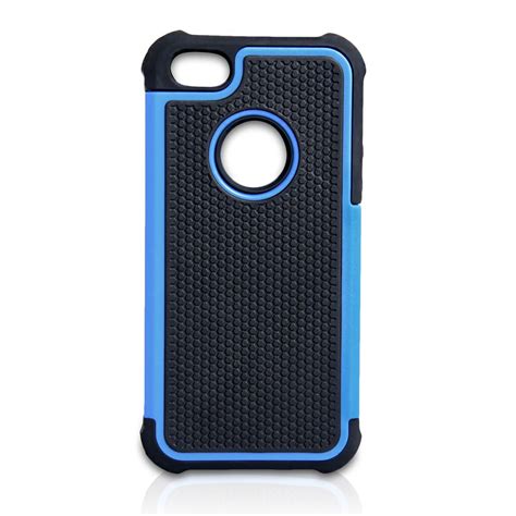 Yousave Iphone 5 5s Grip Combo Case Blue Iphone 5 Case Iphone