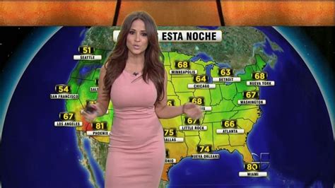 Jackie Guerrido Pictures From Gallery Jackie Guerrido Univision 1 14 Hottest Weather Girls