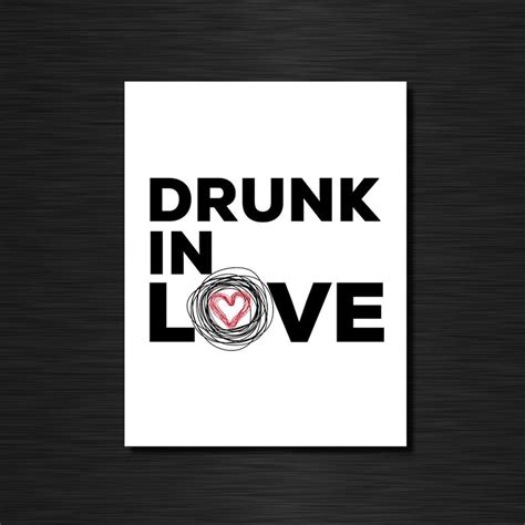 Drunk In Love Valentines Day Cards Etsy