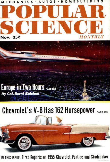 Vintage Popular Science Magazine Volume 8 Dvd 1954 1958 51 Issues