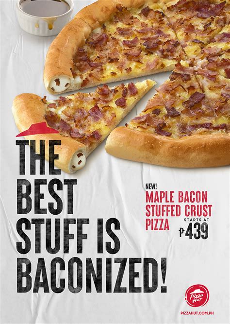 Bring Home The Bacon With Pizza Huts Maple Bacon Stuffed Crust Pizza Cook Magazine