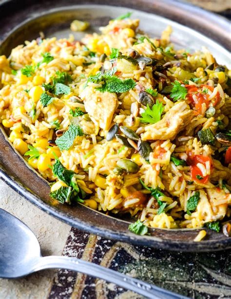 One Pot Quick And Easy Chicken Pilaf Larder Love