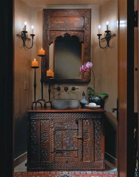 32 Beautiful Rustic Powder Room Design Ideas The Powder Room Is Often