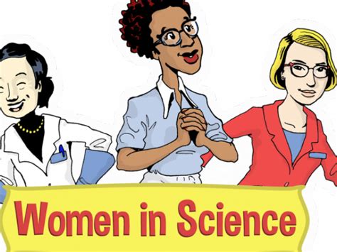 Science Clipart Woman Women In Science Cartoon Png Download Full