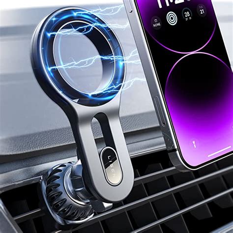 LISEN KFZ Handyhalterung Auto Kompatibel Mit MagSafe Autohalterung