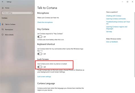 How To Fully Disable Cortana On Lock Screen In Windows 10 And Enable
