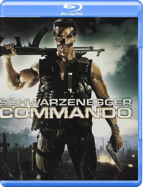 Commando Blu Ray 1986 Us Import Region A Uk Dvd