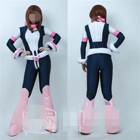 My Hero Academia Ochako Uraraka Cosplay Jumpsuit Costume Ebay