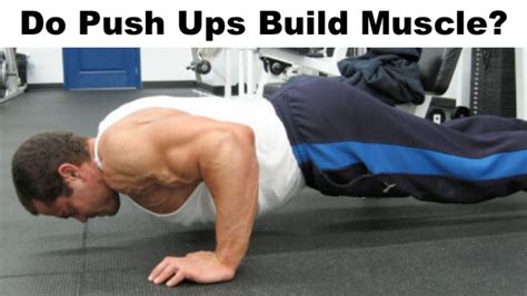 can high rep push ups build muscle youtube