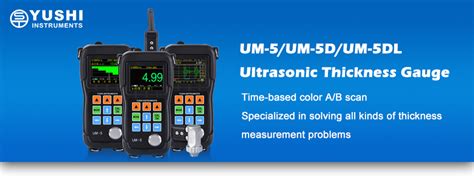 YUSHI UM DL A B Scan Ultrasonic Thickness Gauge