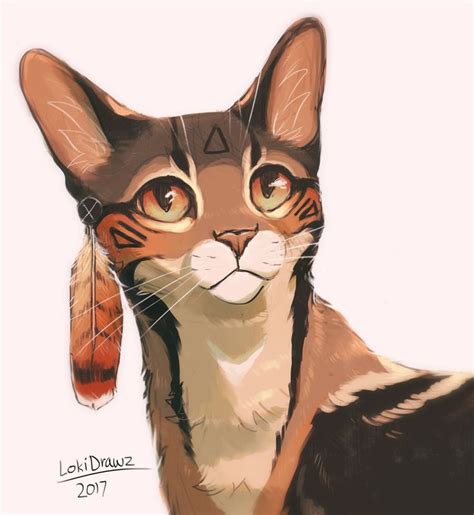 Art By Lokidrawz On Warrior Cats Fan Art Warrior Cat