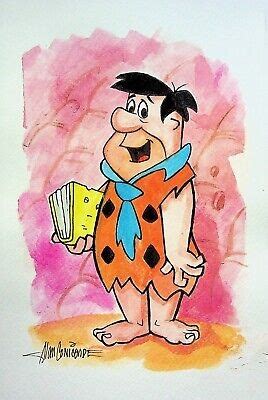 Fred Flintstone By Animation Artist In Arthur Chertowsky S Other