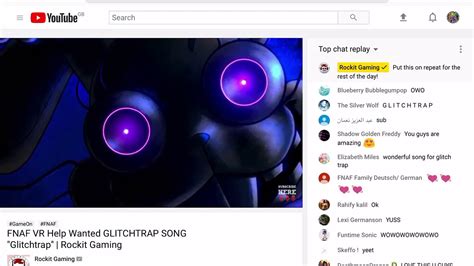Fnaf Vr Help Wanted Glitchtrap Song “glitchtrap” Reaction Song By