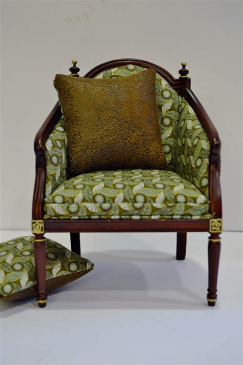 1/4 scale furniture printable : Reupholstered Regent 1/6 Scale Furniture | Ken Haseltine ...