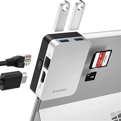 Byeasy Surface Pro 8 Docking Station 6 In 1 Microsoft