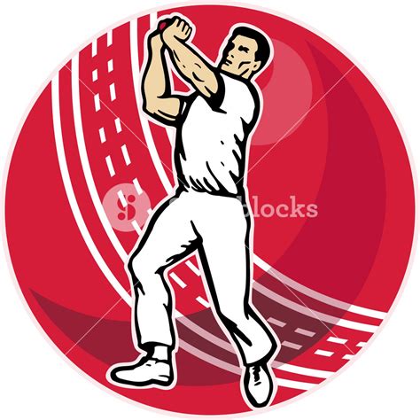 Cricket Bowler Bowling Ball Royalty Free Stock Image Storyblocks