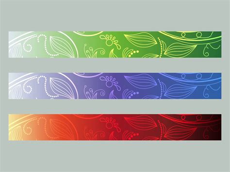 Download Floral Banners Vector Art & Graphics | freevector.com