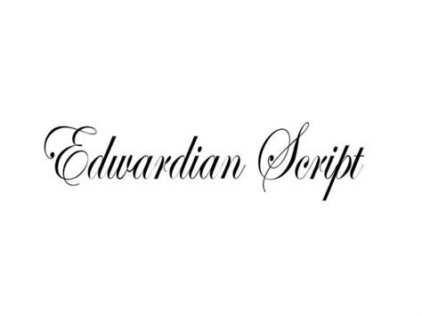 Edwardian Script Font Free Download Fonts Empire